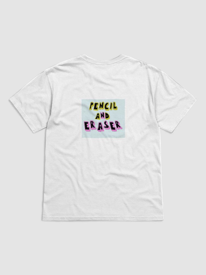 Pencil and Eraser T-Shirt product image (2)