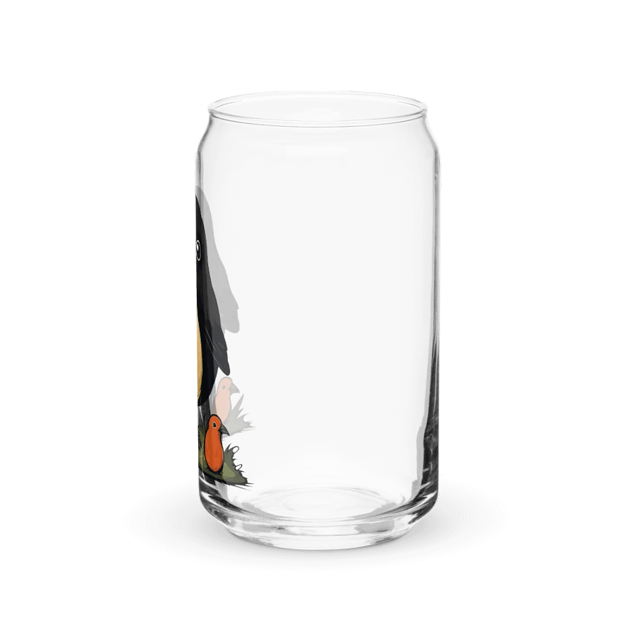 Can-Shaped Glass 🖤 Big Bird & Little Birds product image (39)