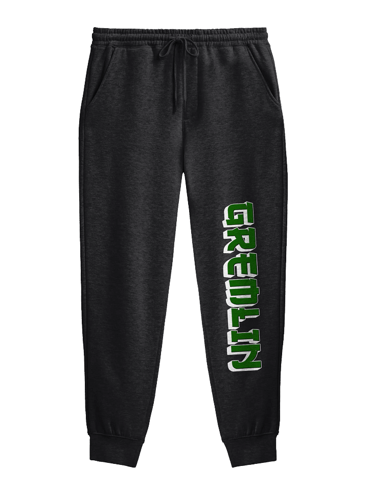 Gremlin Green Fleece Joggers product image (2)