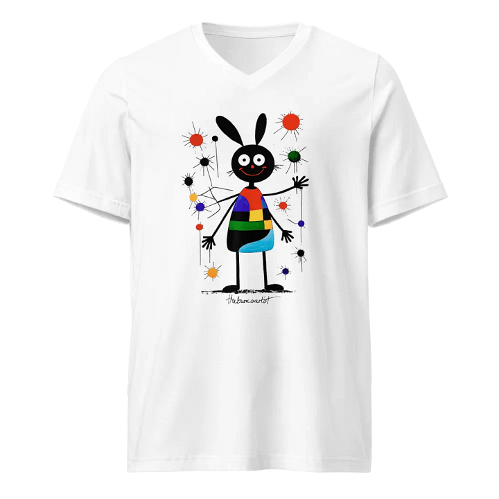 Bella+Canvas Short Sleeve V-Neck Jersey T-Shirt product image (1)