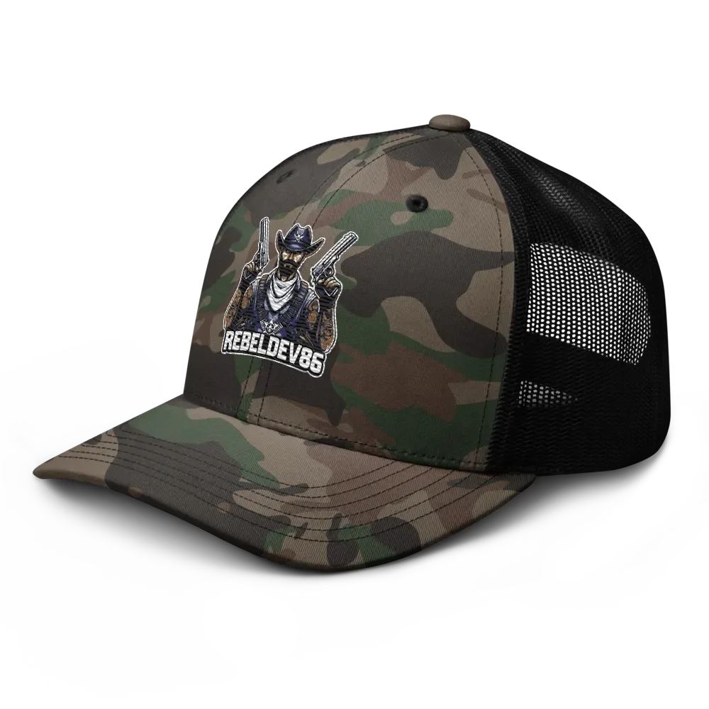 RebelDev86 trucker hat product image (5)