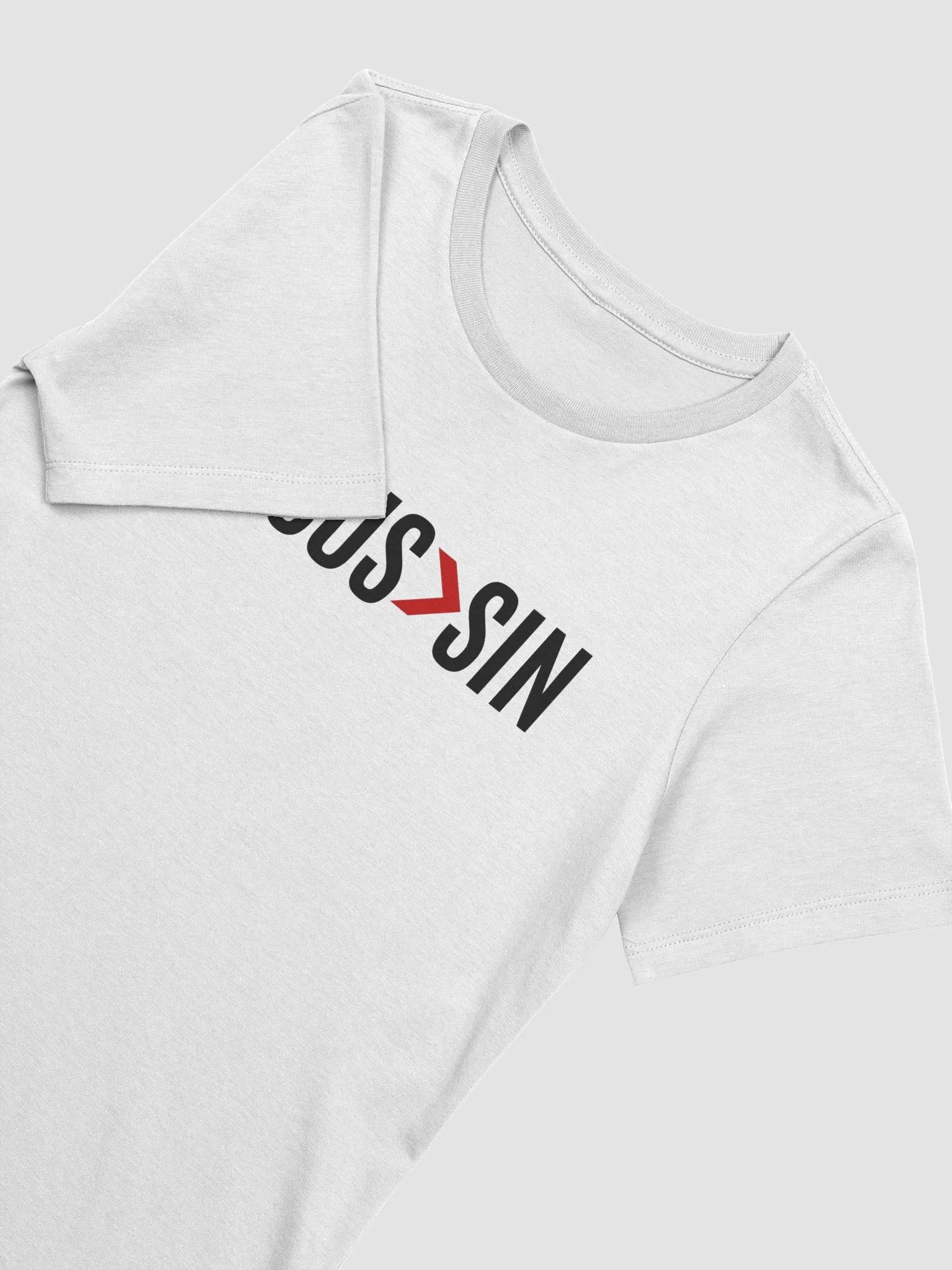 Jesus > Sin Women's Tee (White) product image (2)