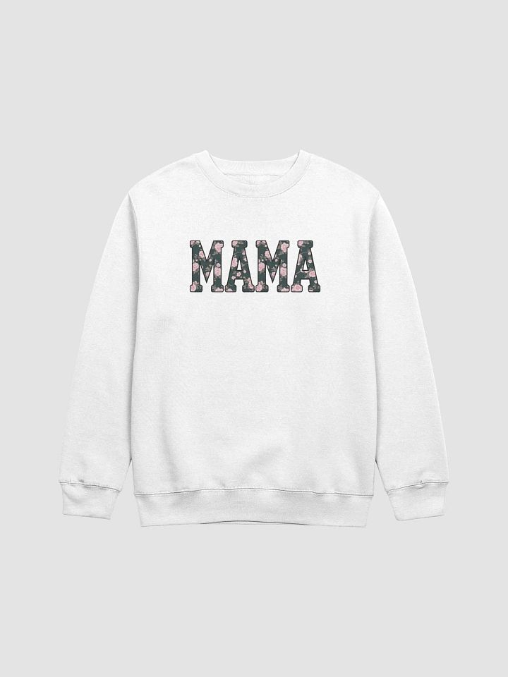 Floral MAMA Premium Crewneck Sweatshirt product image (11)