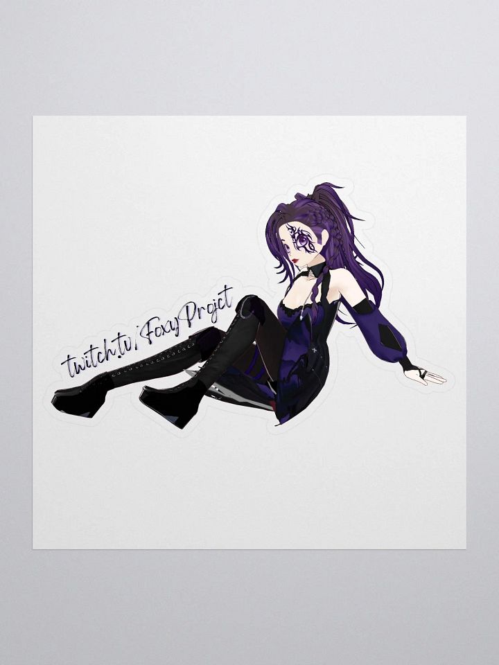 Foxy Chillin Sticker product image (1)