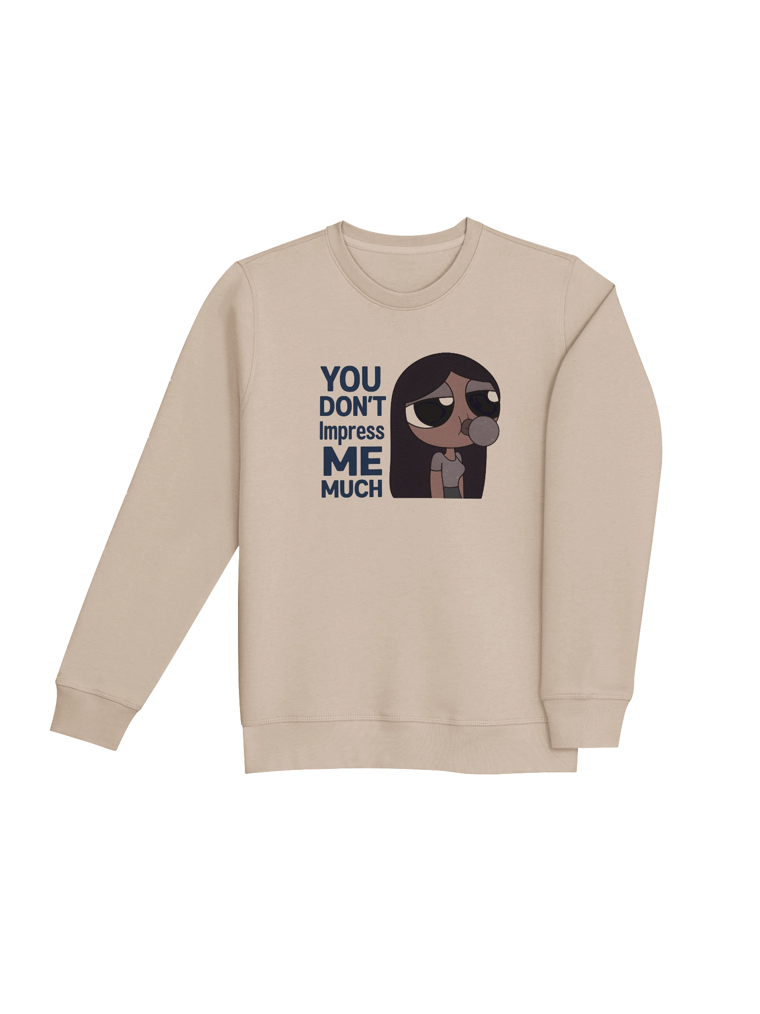 Unimpressed Bubble Blower Organic Sweatshirt product image (4)