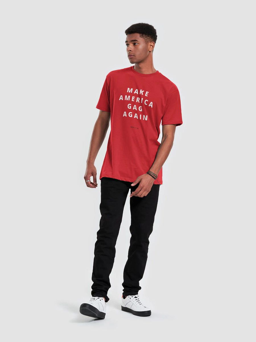 Make America Gag Again Funny Supersoft Slim Fit T-Shirt product image (6)
