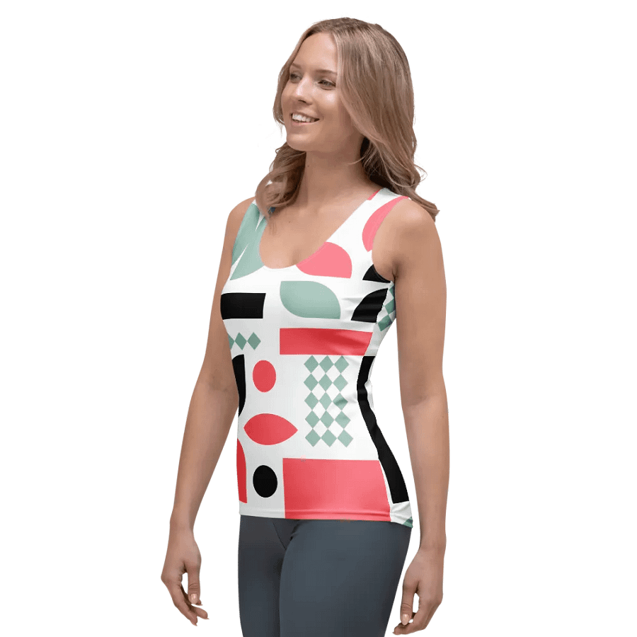 Geometric Fusion Women's Tank Top product image (3)