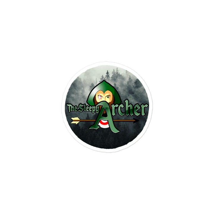 Sleepy Archer Logo Magnet product image (1)