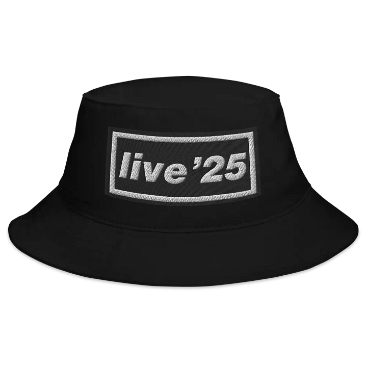 Embroided Live '25 Bucket Hat product image (2)