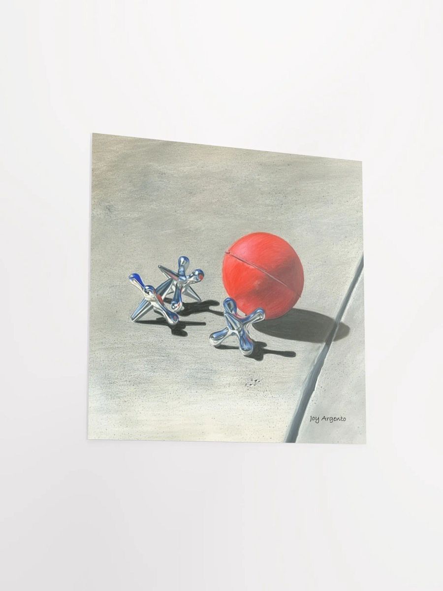 Ball and Jacks Print product image (7)