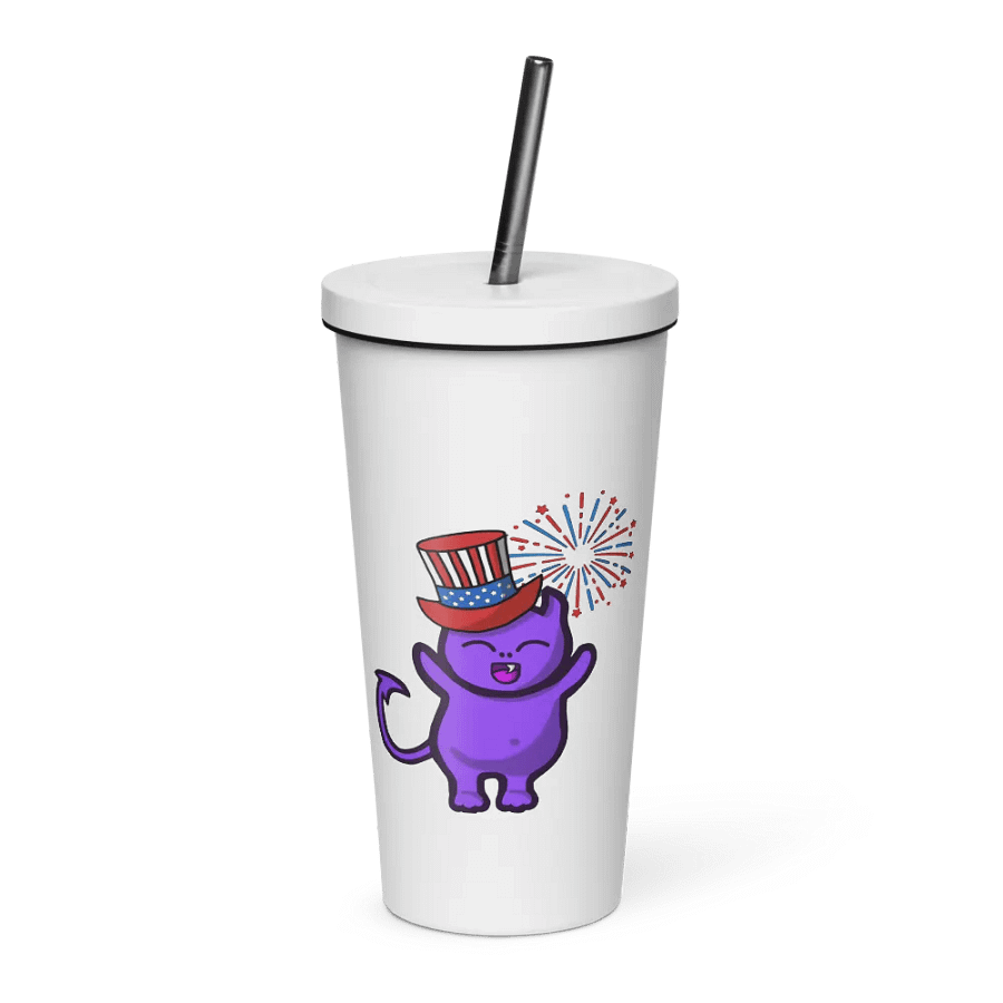 July 4th Insulated Cup With Lid product image (127)