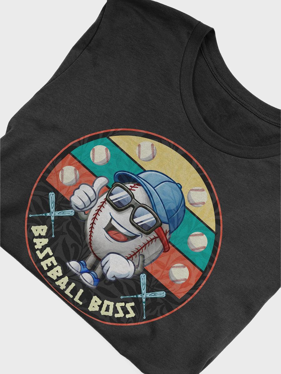 Baseball Boss Thumbs-Up T-Shirt product image (3)