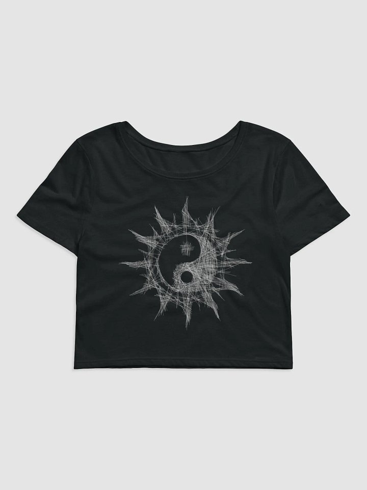 Radiant Geometric Sun Women's Crop Tee product image (1)