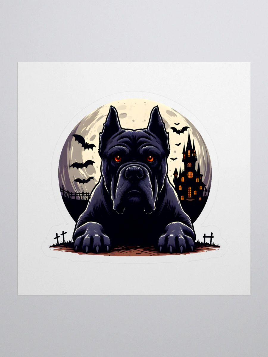Cane Corso Halloween Costume Sticker product image (1)