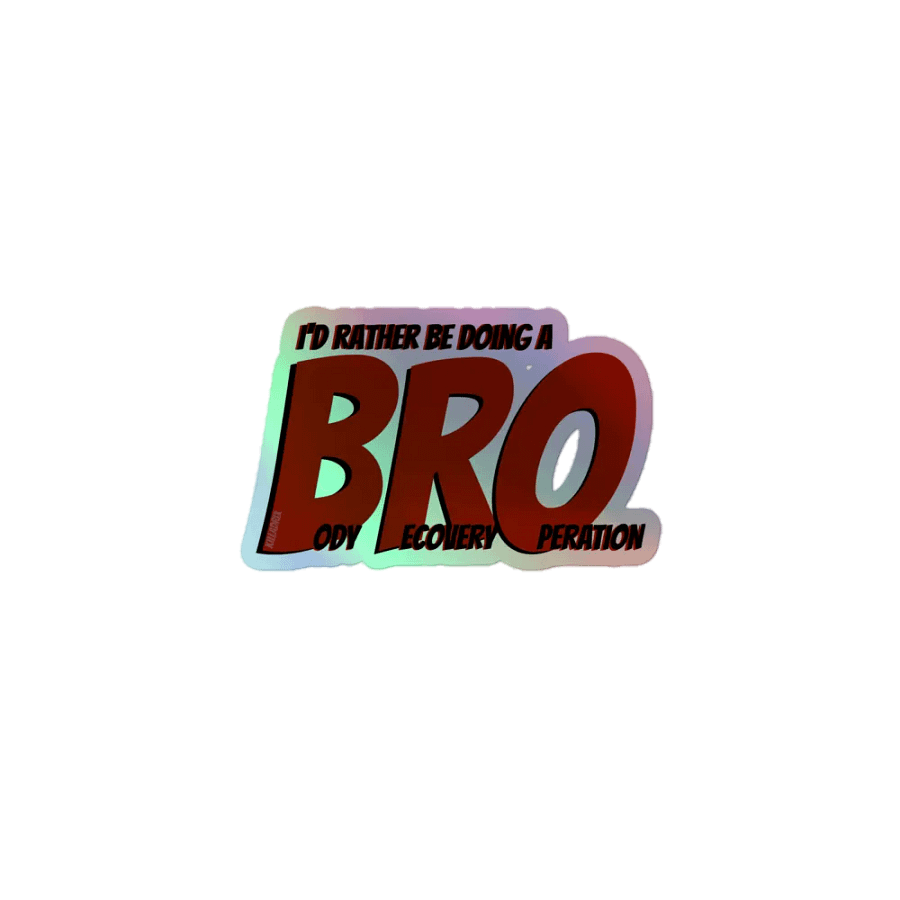 BRO Holo-Sticker product image (1)