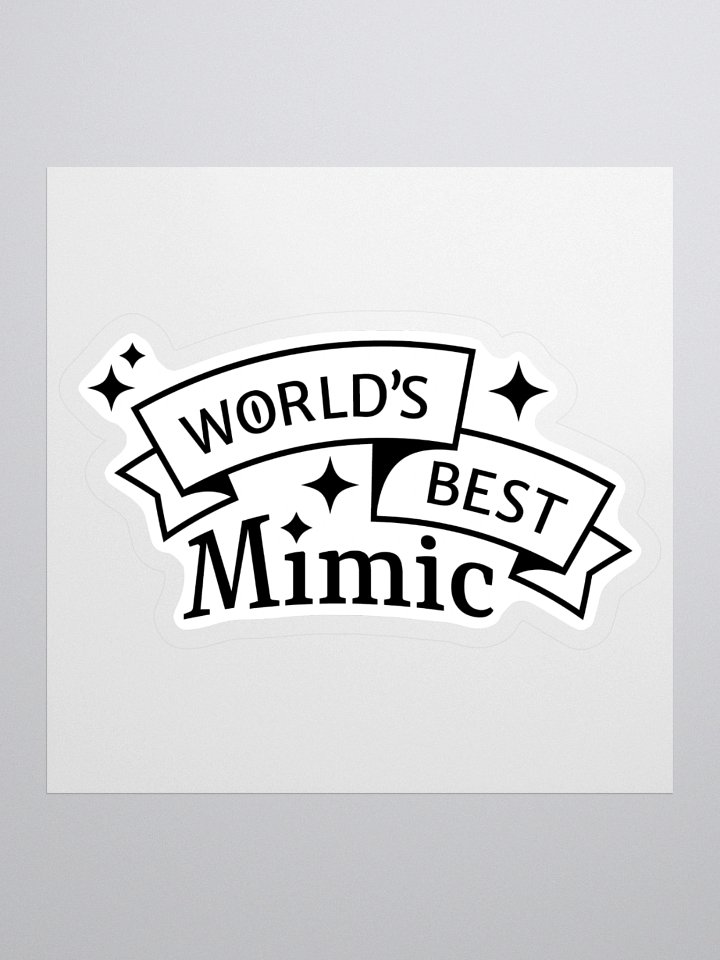 World's Best Mimic sticker product image (1)