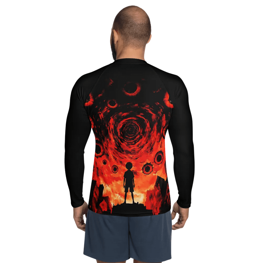 S P A C E D O U T Men's Rash Guard product image (2)