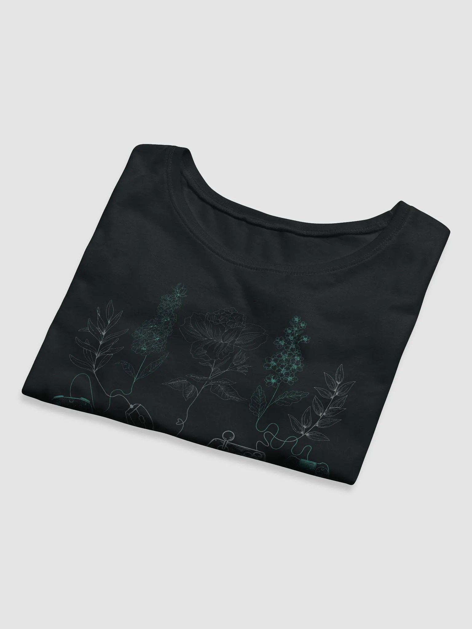 Game With Purpose - Floral Edition Crop Top product image (15)
