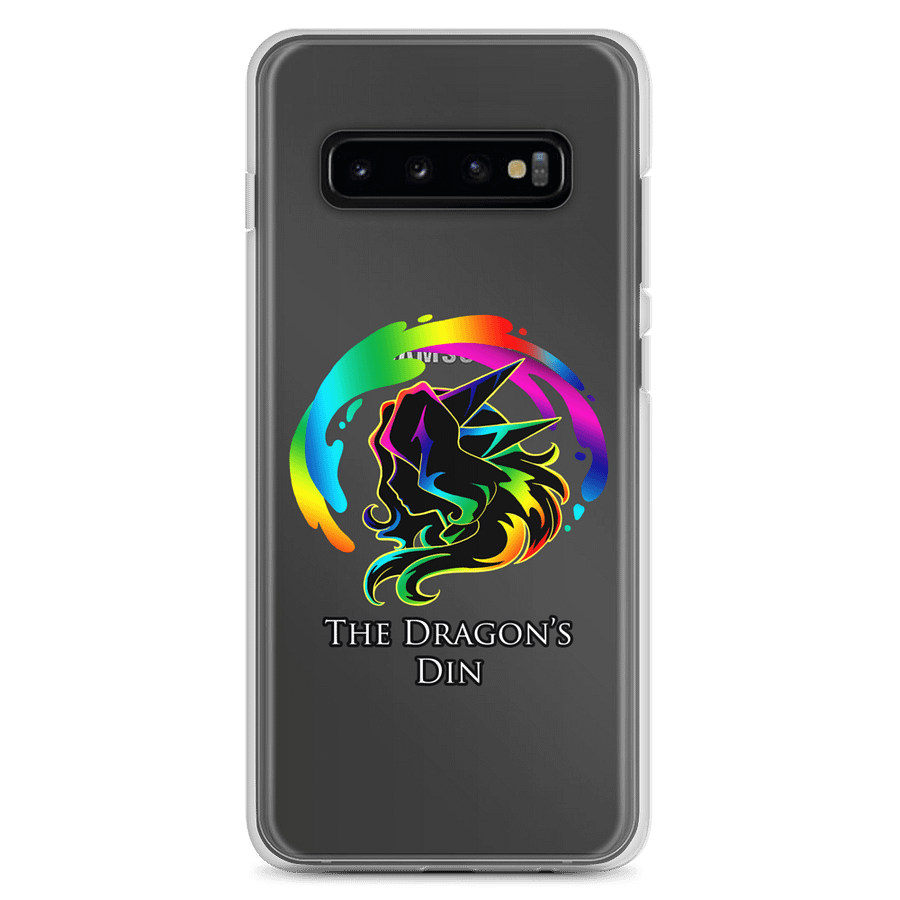 The Dragon's Din Logo Clear Case for Samsung product image (1)
