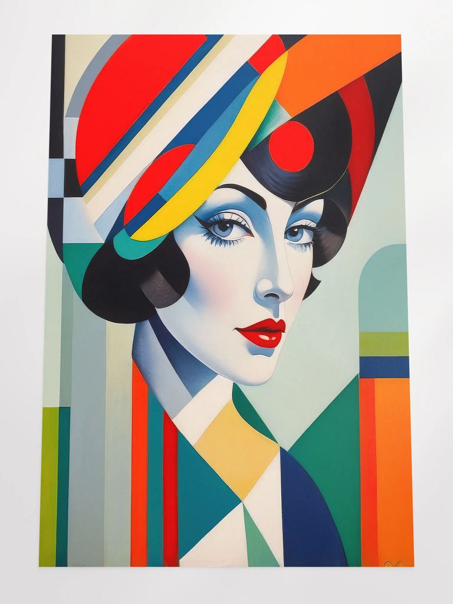 Vibrant Lucy - Flapper Girl Poster - Large 24x36 Inches product image (4)