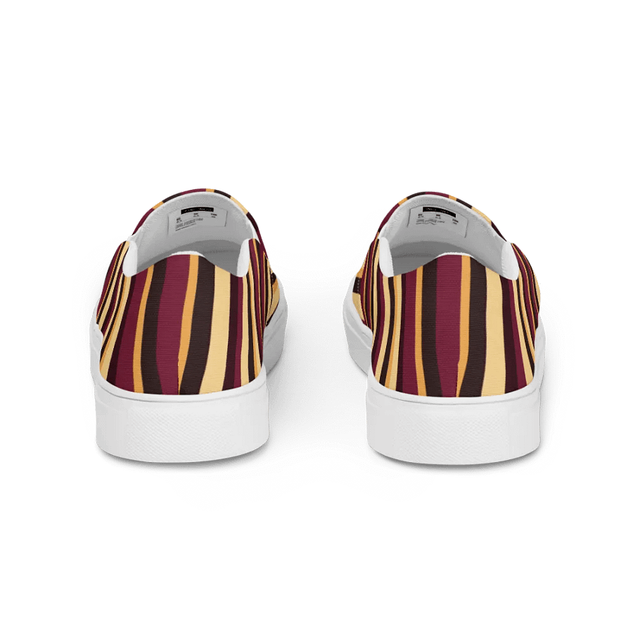 Burgundy Bliss Slip-On Canvas Shoes product image (4)