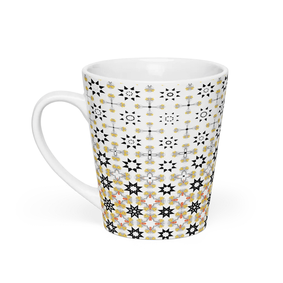 Geometric Fusion Latte Mug product image (3)