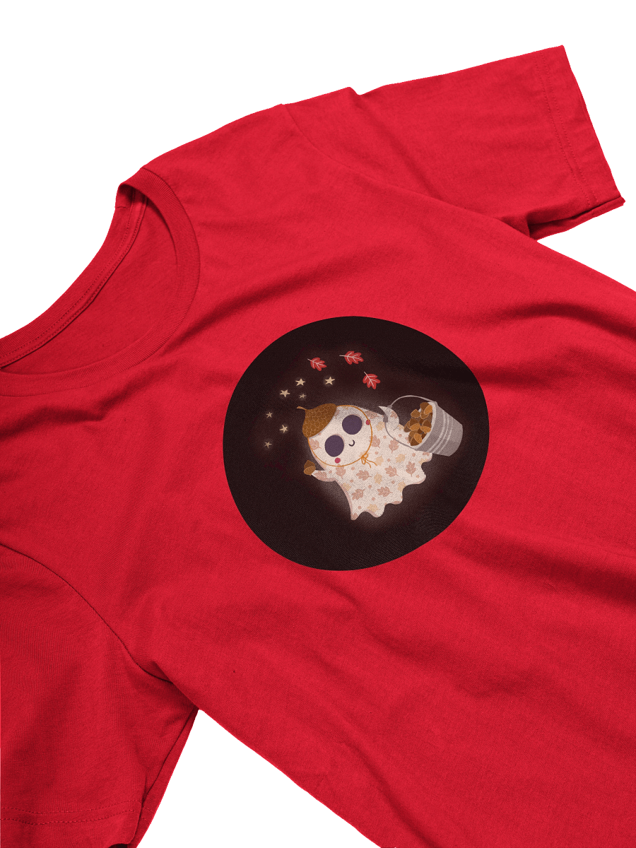 Little Ghost Acorn Collector - T-Shirt product image (3)