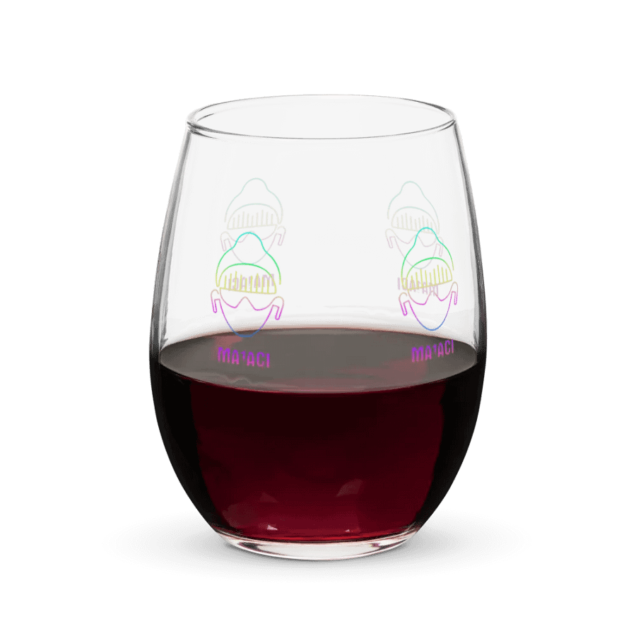 Ma1aci Beats Stemless Wine Glass product image (7)