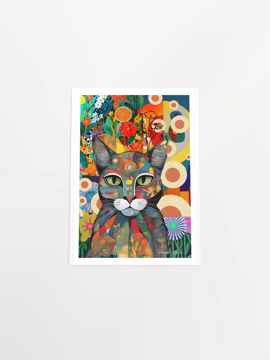 'Jardin Cat' by Edward Martin-Collage Print product image (31)