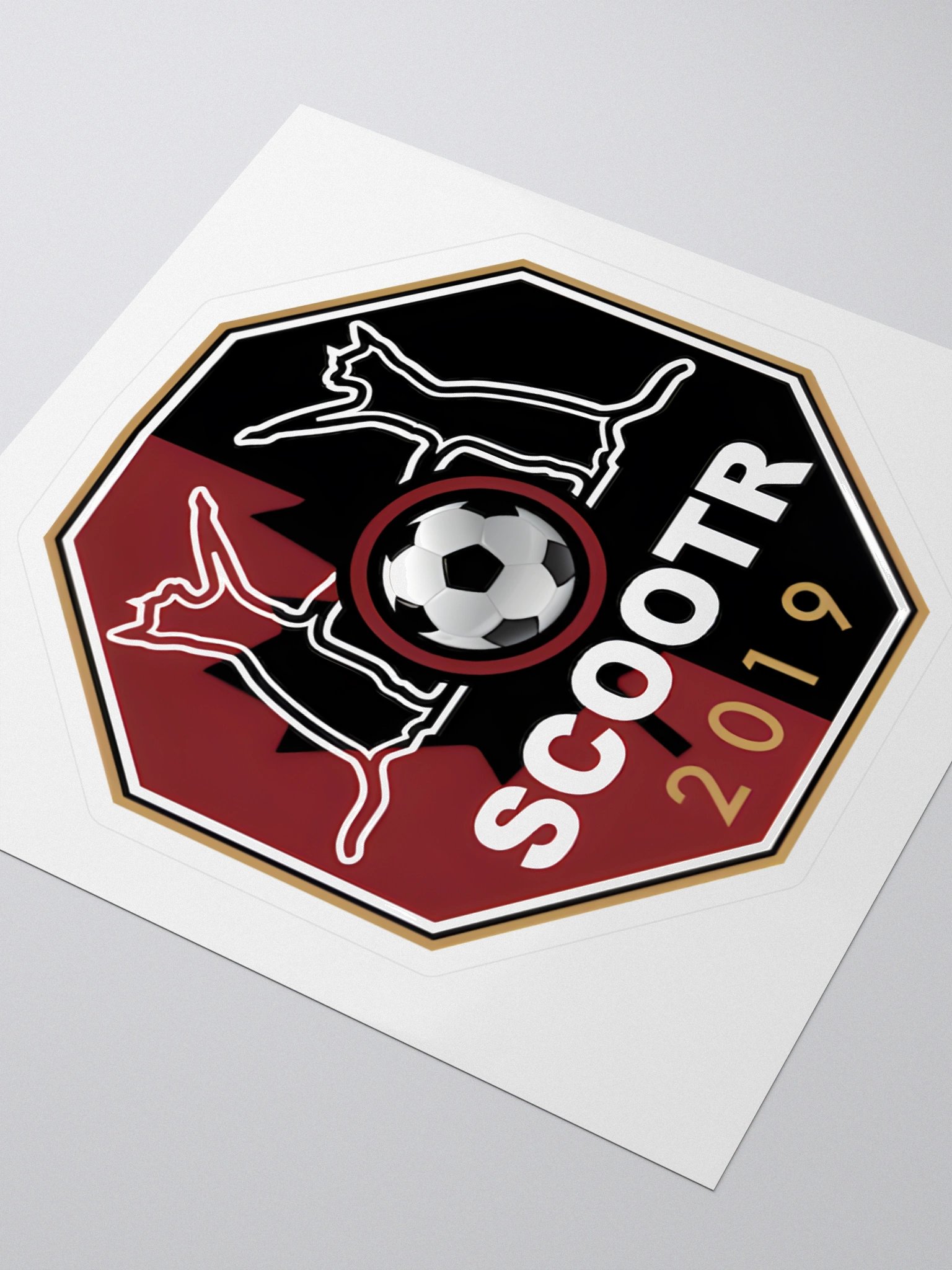 Two Cats Retro Sticker product image (3)