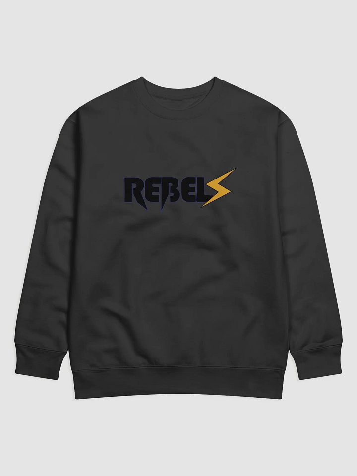 Rebels Sweater Black | Black/Orange / Blue Outline product image (1)