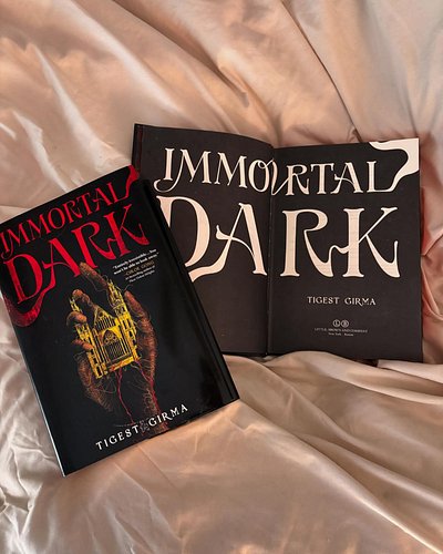 What is one of the prettiest books you own? Mine at the moment is Immortal Dark 🥀 As an avid collector, not just a reader i l...