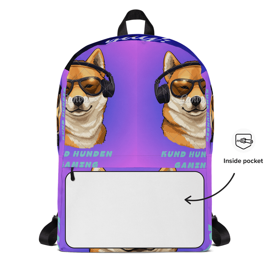 Gaming Shiba Inu All-Over Backpack product image (11)