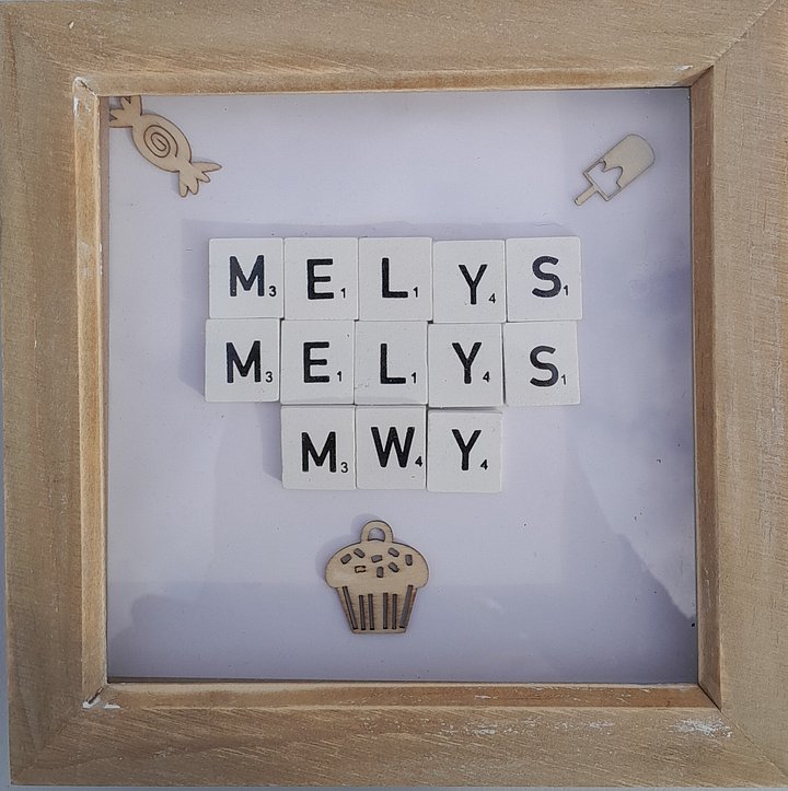 Melys Melys Mwy Wooden Frame product image (1)