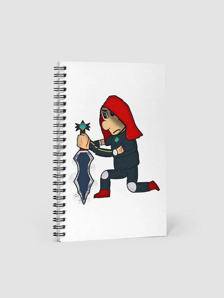 Swordbearer's Reflection Spiral Notebook product image (1)