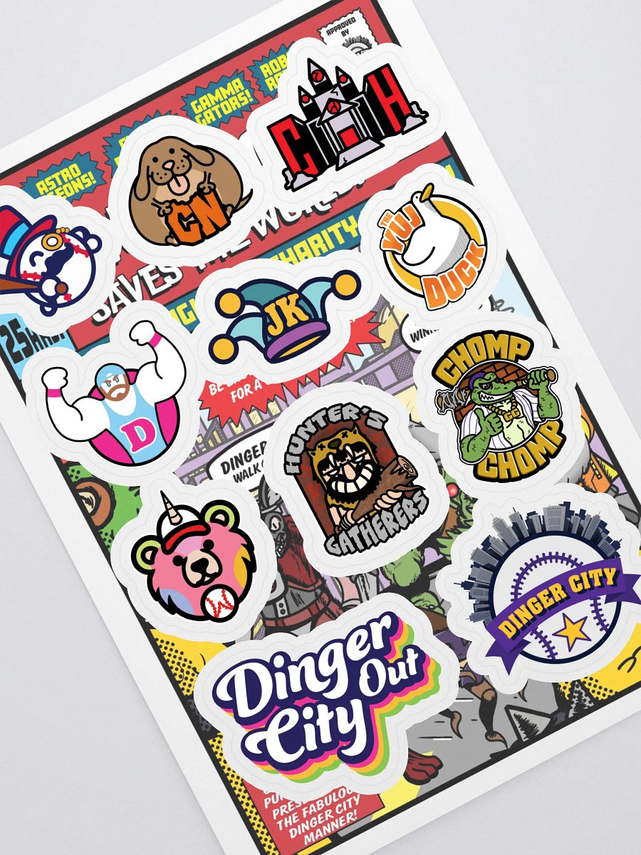 Logo Mini Sticker Sheet product image (1)