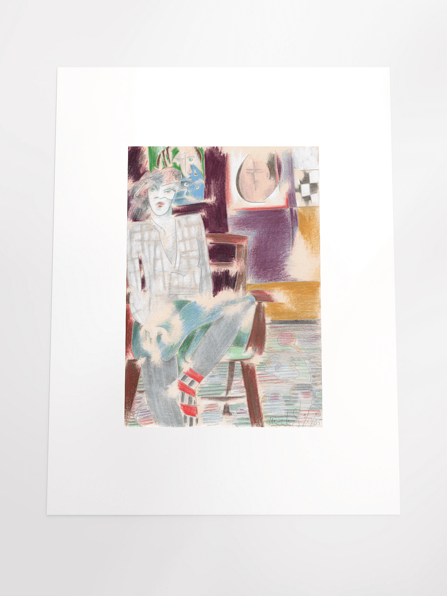 Woman in Chair 03.25.85 print product image (5)