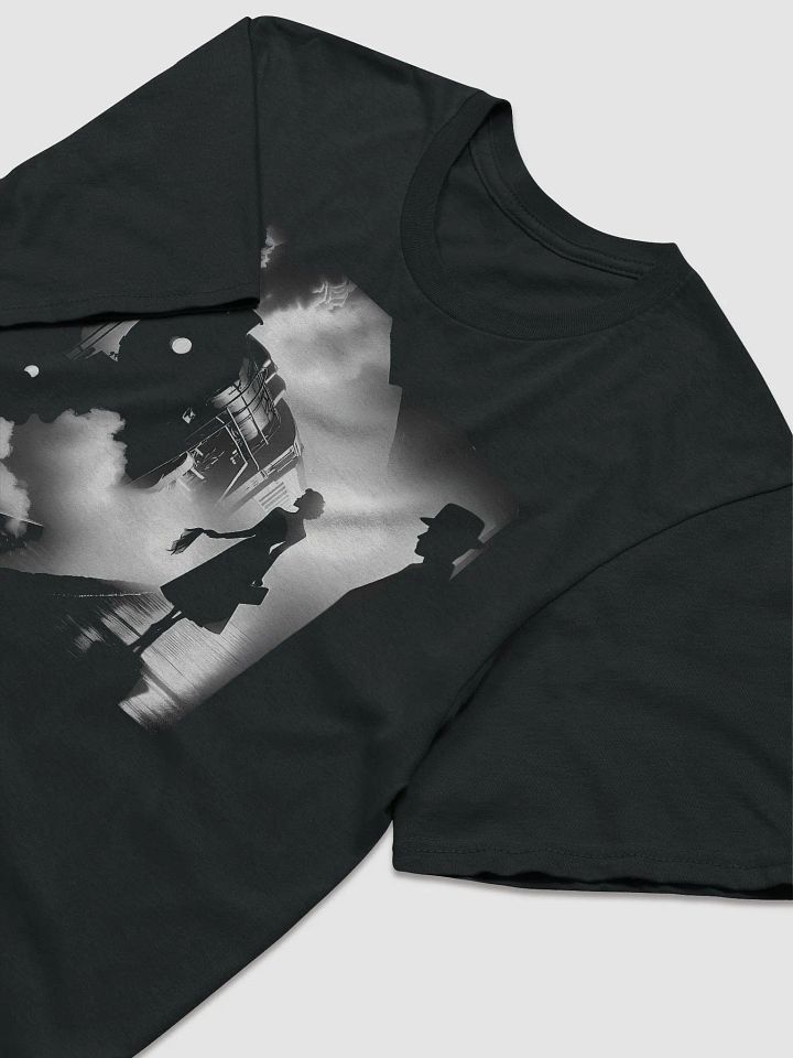 Noir Farewell at the Steam Train (Front Print Womens Tee) product image (2)