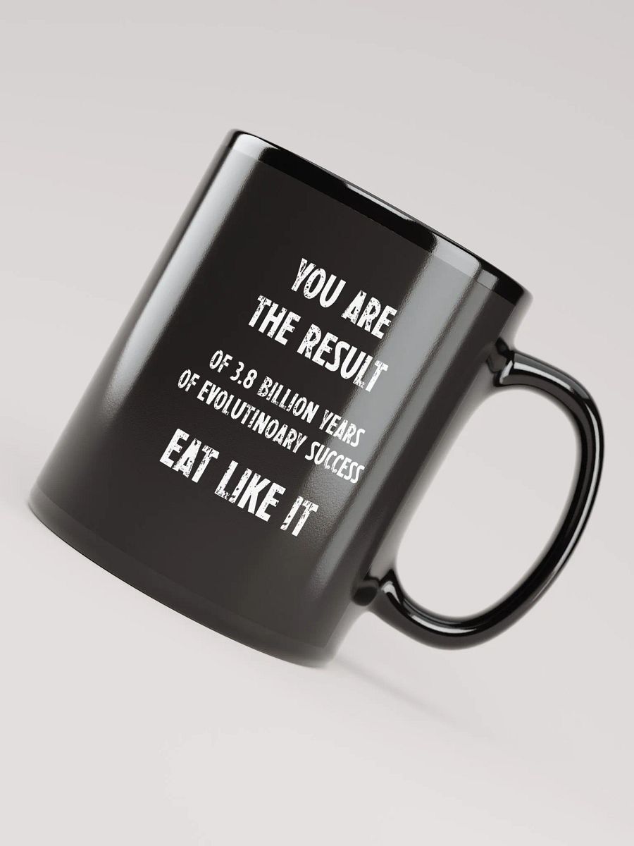 Eat Like It Mug Black product image (7)