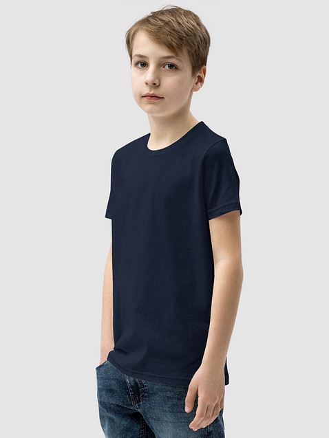 Photo showing Bella+Canvas Youth Short Sleeve T-Shirt