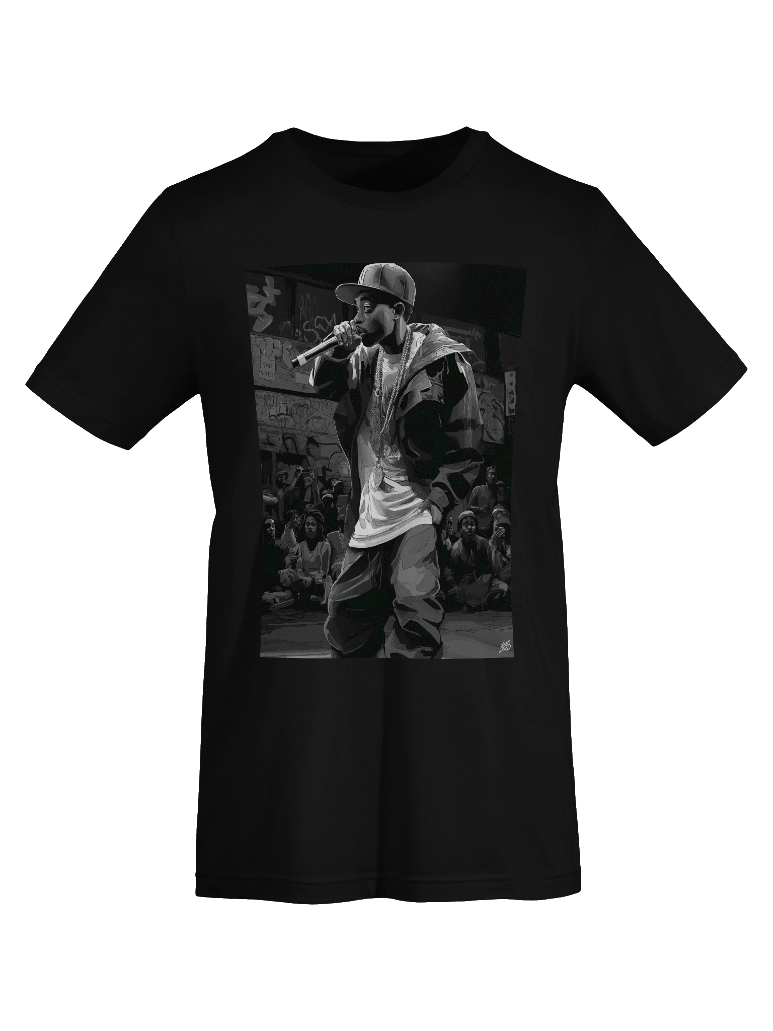 Urban Groove Microphone T-Shirt product image (7)