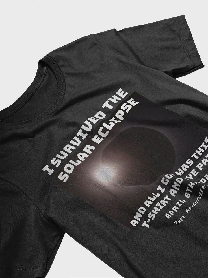 I Survived the SOLAR ECLIPSE 2024 - T-Shirt product image (2)