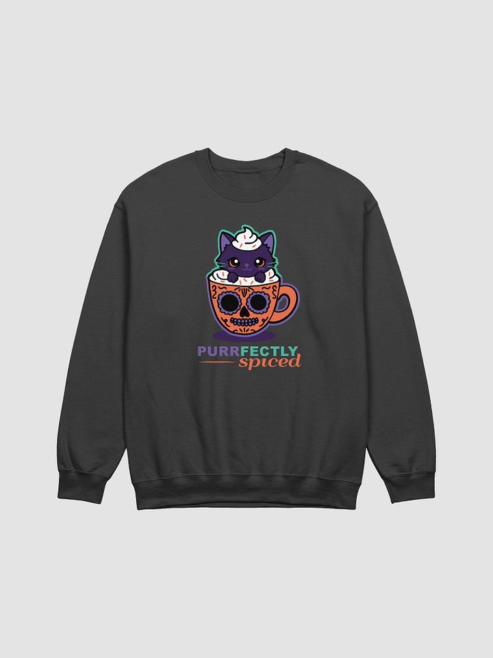 Purrfectly Spiced Classic Crewneck Sweatshirt product image (1)