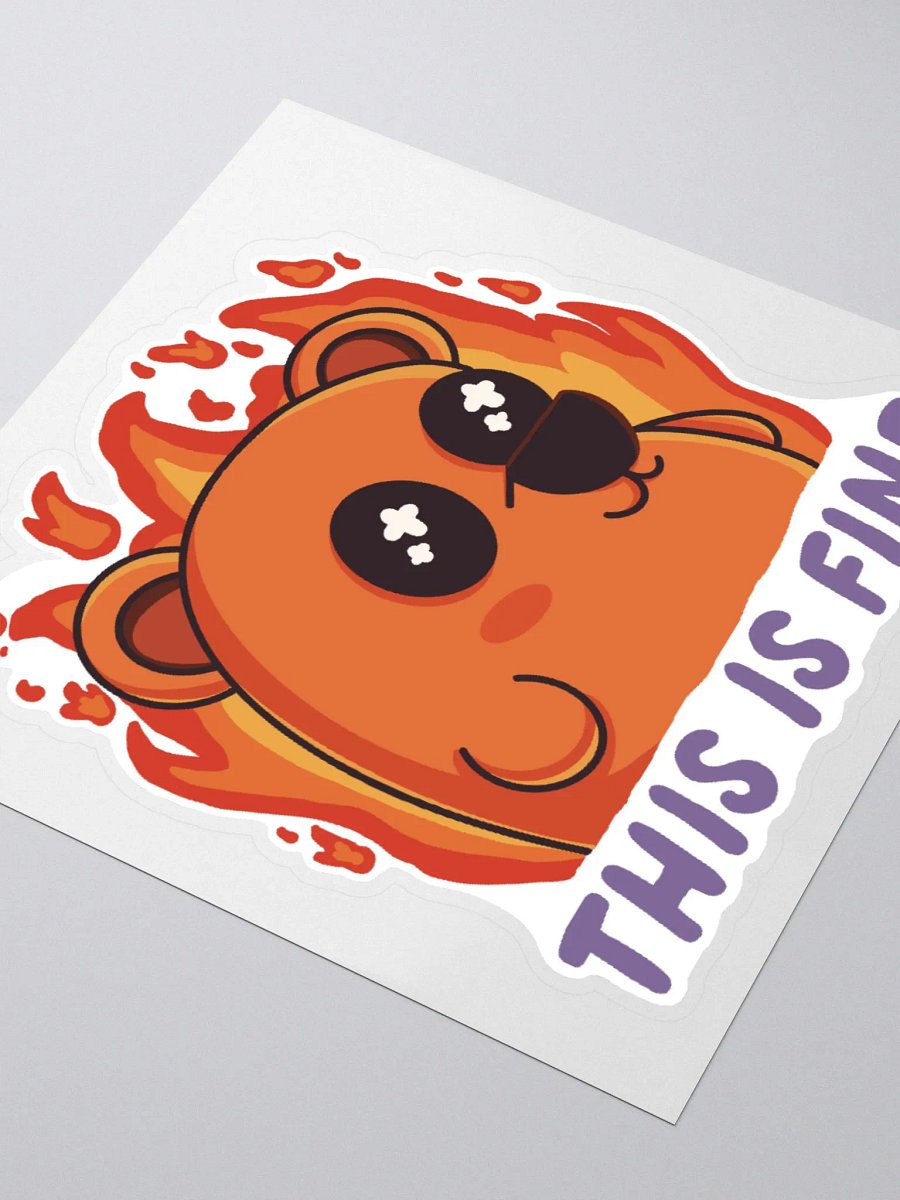 This is Fine Behr Kiss Cut Sticker product image (3)