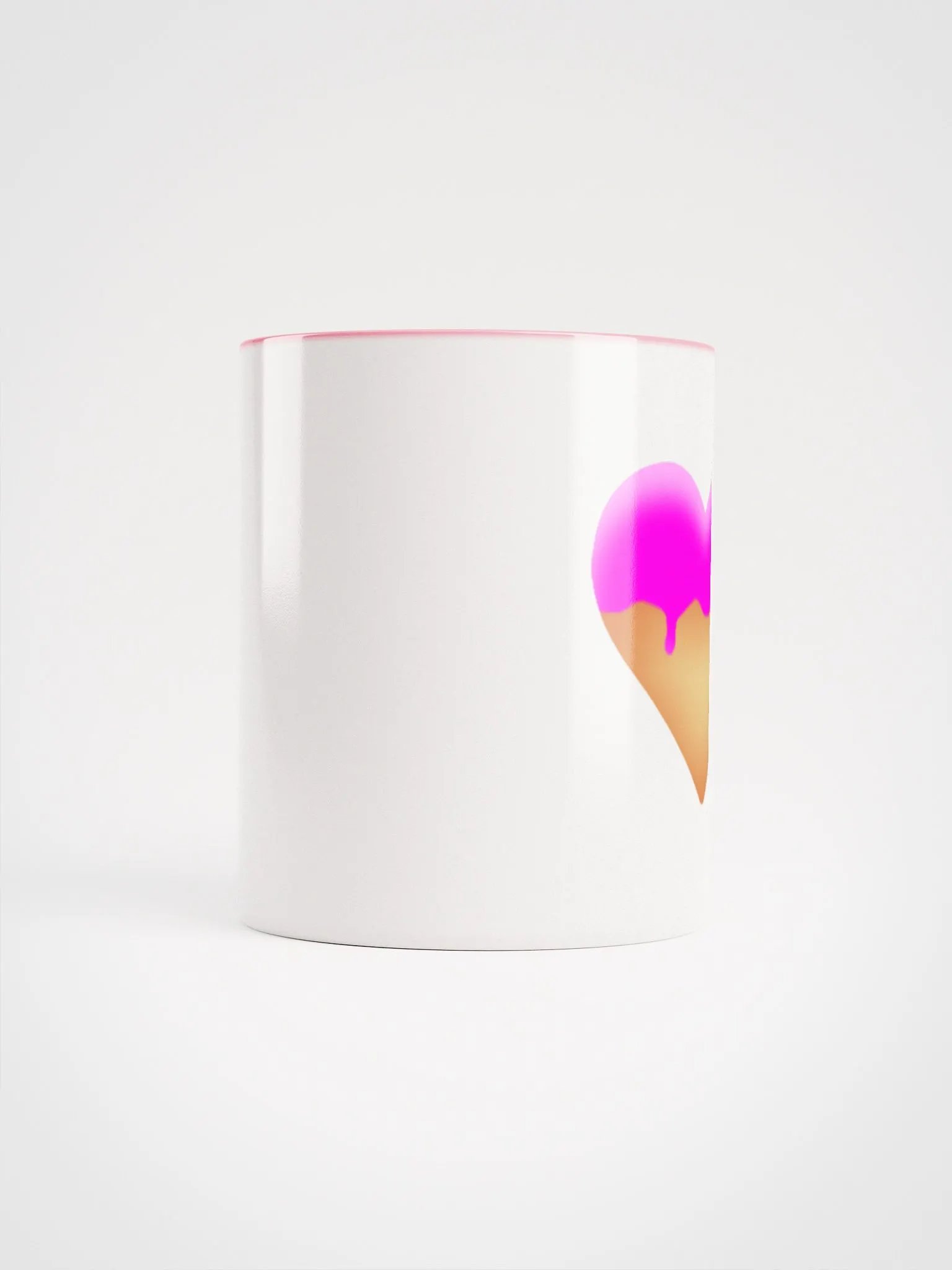 CakeHeart Coffee Mug Pink Inside product image (5)