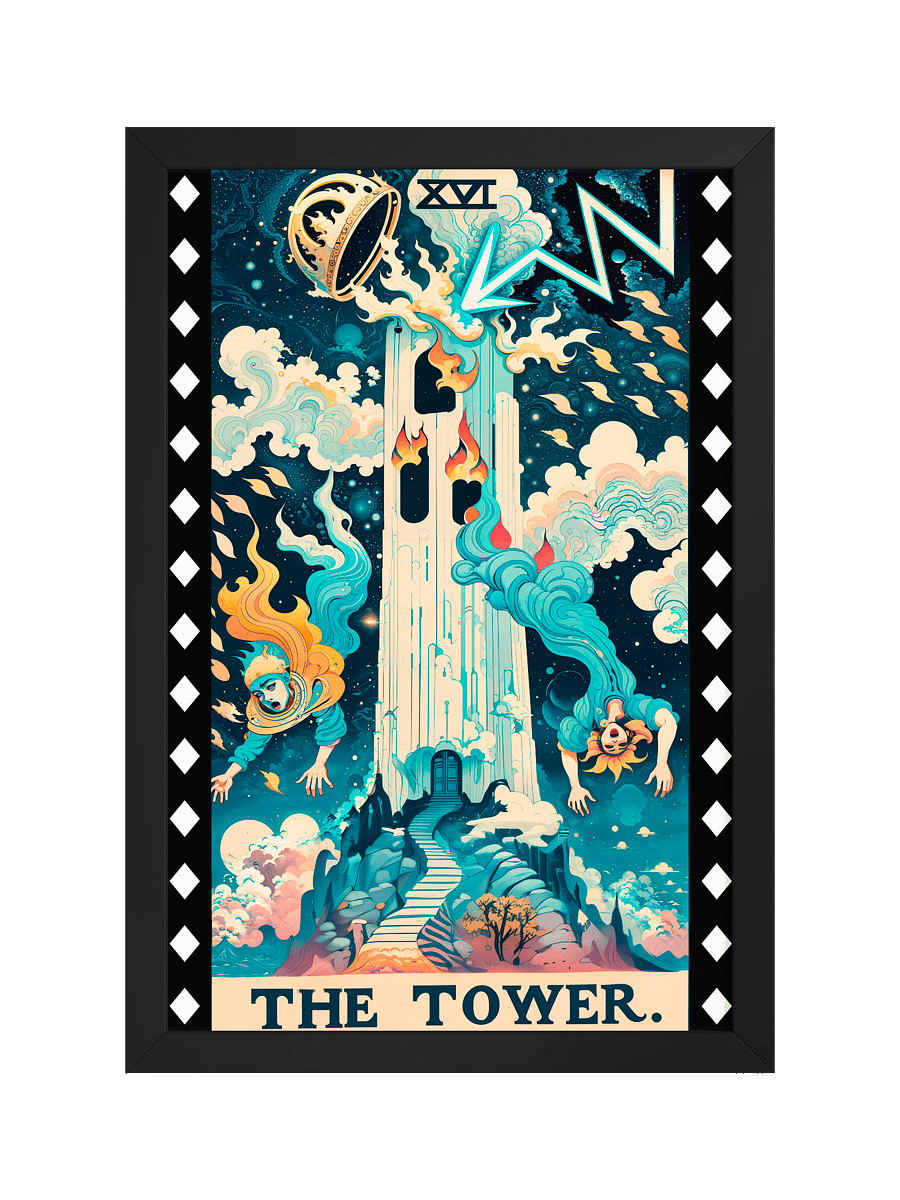 [Tarot - The Tower] Canvas product image (2)