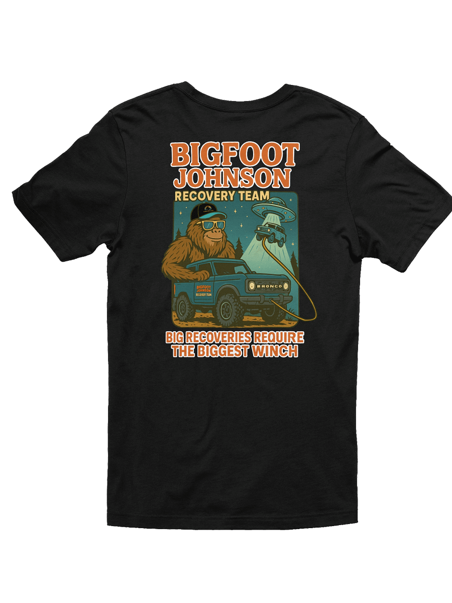Bigfoot Johnson Recovery Team (Black) product image (2)