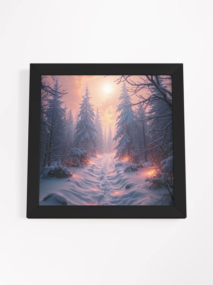 Enchanted Forest Glow Framed Print product image (29)