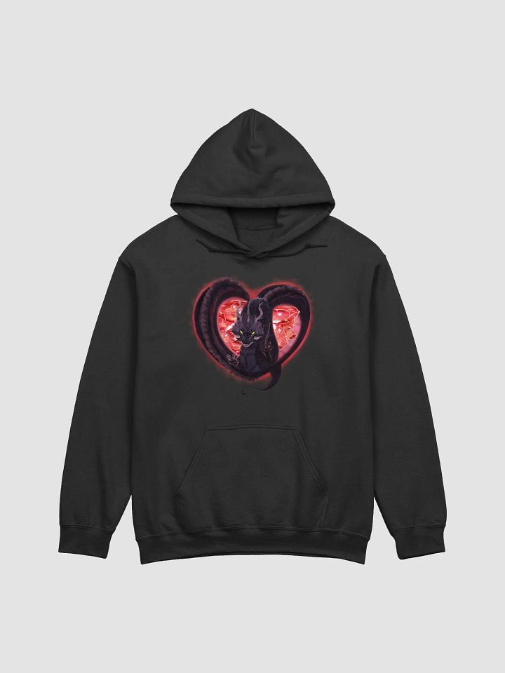 blxkdragons heart hoodie (revamped) product image (1)