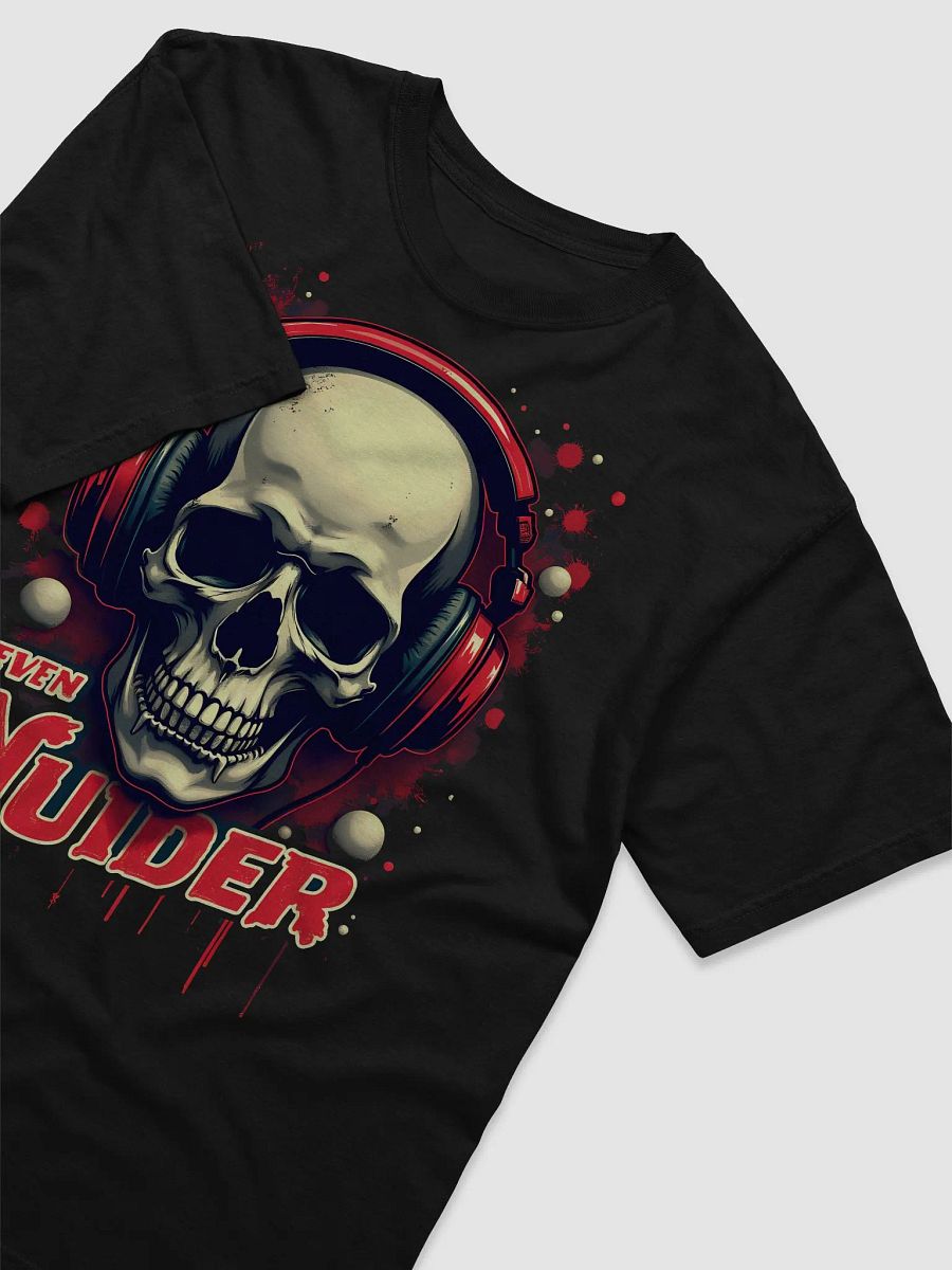Skull Headphones Grunge | Retro Gamer Punk Vibes product image (3)